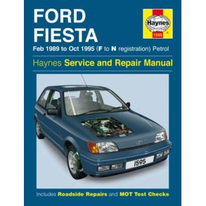 Reparationsbog Haynes - Ford Fiesta Benzin (Feb 89 - Oct 95)