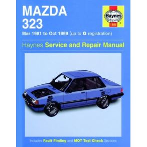 Reparationsbog Haynes - Mazda 323 (Mar 81 - Oct 89)