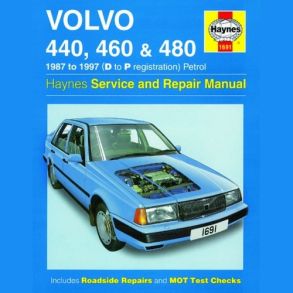Reparationsbog Haynes - Volvo 440, 460 & 480 Benzin (87 - 97)