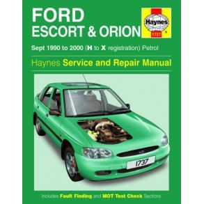 Reparationsbog Haynes - Ford Escort & Orion Benzin (Sept 90 - 00)