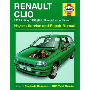 Reparationsbog Haynes - Renault Clio Benzin (91 - May 98)