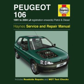 Reparationsbog Haynes - Peugeot 106 Benzin & Diesel (91 - 02)