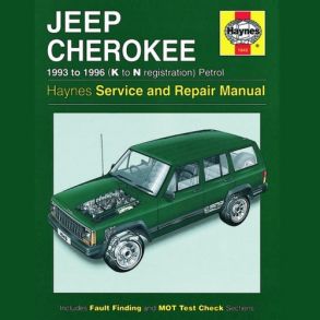 Reparationsbog Haynes - Jeep Cherokee Benzin (93 - 96)
