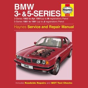 Reparationsbog Haynes - BMW 3- and 5-Series Petrol (81 - 91)