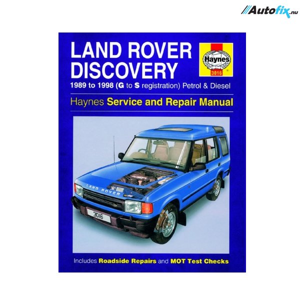 Haynes Land Rover Discovery Benzin &amp; Diesel (89 - 98)