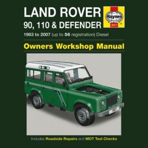 Reparationsbog Haynes - Land Rover 90, 110 & Defender Diesel (83 - 07)