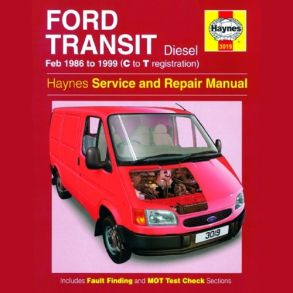 Reparationsbog Haynes - Ford Transit Diesel (Feb 86 - 99)