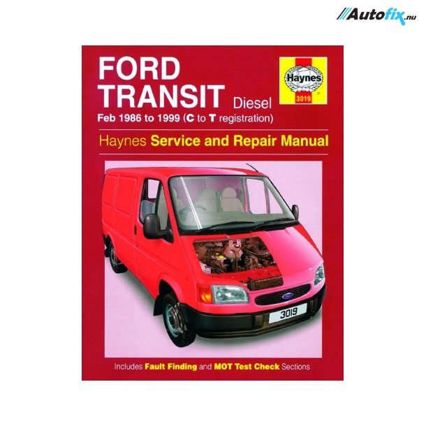 Reparationsbog Haynes - Ford Transit Diesel (Feb 86 - 99)