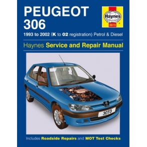 Reparationsbog Haynes - Peugeot 306 Benzin & Diesel (93 - 02)