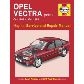 Reparationsbog Haynes - Opel Vectra Benzin (Oct 88 - Oct 95)