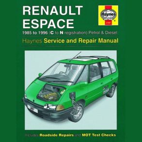 Reparationsbog Haynes - Renault Espace Benzin & Diesel (85 - 96)