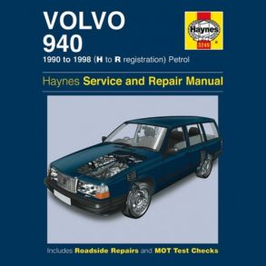 Reparationsbog Haynes - Volvo 940 Benzin (90 - 98)