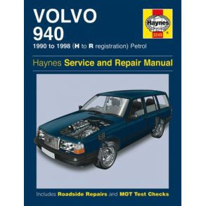 Reparationsbog Haynes - Volvo 940 Benzin (90 - 98)