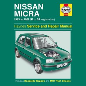 Reparationsbog Haynes - Nissan Micra Benzin (93 - 02)