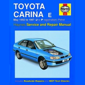 Reparationsbog Haynes - Toyota Carina E Benzin (May 92 - 97)