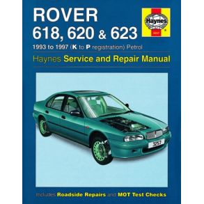 Reparationsbog Haynes - Rover 618, 620 & 623 Benzin (93 - 97)