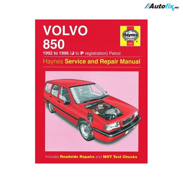 Reparationsbog Haynes - Volvo 850 Benzin (92 - 96)