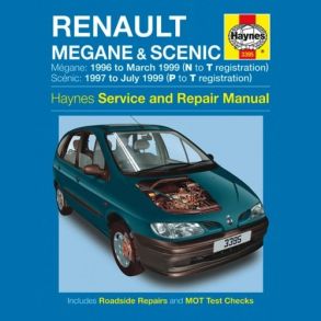 Reparationsbog Haynes - Renault Megane & Scenic Benzin & Diesel (96 - 99)