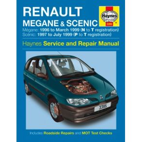 Reparationsbog Haynes - Renault Megane & Scenic Benzin & Diesel (96 - 99)