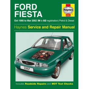 Reparationsbog Haynes - Ford Fiesta Benzin & Diesel (Oct 95 - 02)