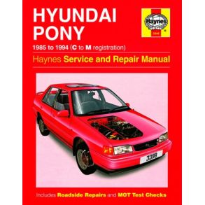 Reparationsbog Haynes - Hyundai Pony (85 - 94)