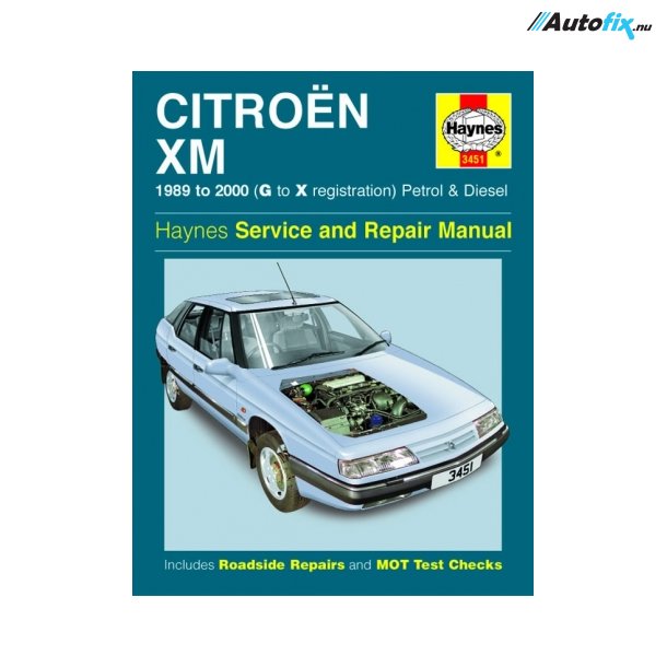 Haynes Citroen XM Benzin &amp; Diesel (89 - 00)