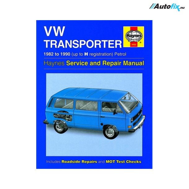 Reparationsbog Haynes - Volkswagen Transporter (water-cooled) Benzin (82 - 90)