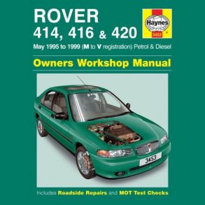 Reparationsbog Haynes - Rover 414, 416 & 420 Benzin & Diesel