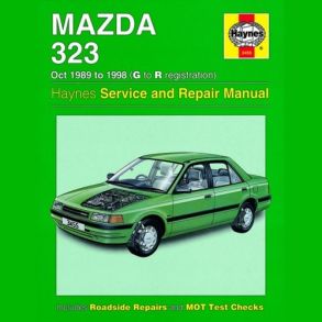 Reparationsbog Haynes - Mazda 323 (Oct 89 - 98)