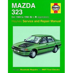 Reparationsbog Haynes - Mazda 323 (Oct 89 - 98)