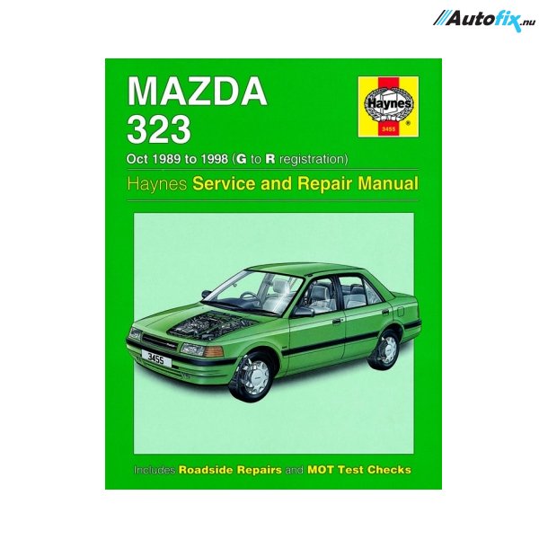 Reparationsbog Haynes - Mazda 323 (Oct 89 - 98)