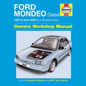 Reparationsbog Haynes - Ford Mondeo Diesel (93 - Sept 00)