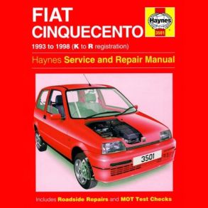 Reparationsbog Haynes - Fiat Cinquecento (93 - 98)