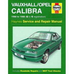 Reparationsbog Haynes - Opel Calibra (90 - 98)