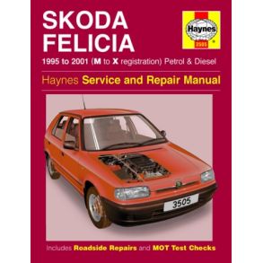 Reparationsbog Haynes - Skoda Felicia Benzin & Diesel (95 - 01)