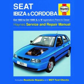 Reparationsbog Haynes - Seat Ibiza & Cordoba Benzin & Diesel (Oct 93 - Oct 99)