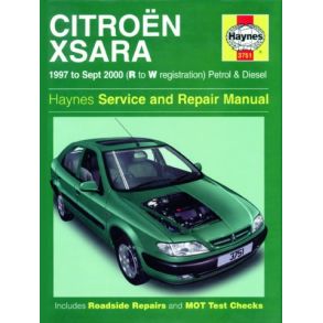Reparationsbog Haynes - Citroen Xsara Benzin & Diesel (97 - Sept 00)