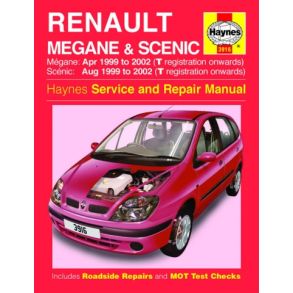 Reparationsbog Haynes - Renault Megane & Scenic Benzn & Diesel (Apr 99 - 02)