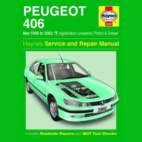 Reparationsbog Haynes - Peugeot 406 Benzin & Diesel (Mar 99 - 02)