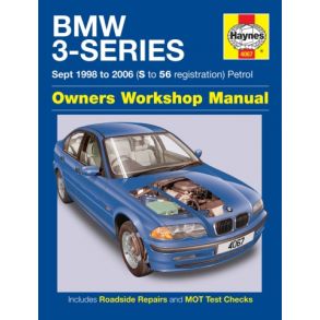 Reparationsbog Haynes - BMW 3-Series Benzin (Sept 98 - 06)