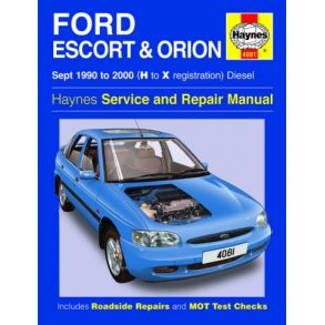 Reparationsbog Haynes - Ford Escort & Orion Diesel (Sept 90 - 00)