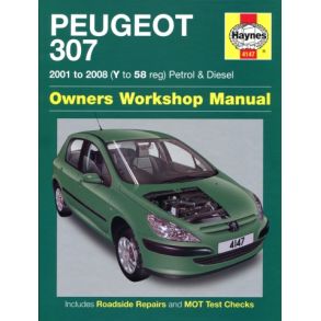 Reparationsbog Haynes - Peugeot 307 Benzin & Diesel (01 - 08)