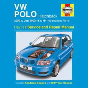 Reparationsbog Haynes - Volkswagen Polo Hatchback Benzin (00 - Jan 02