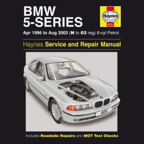 Reparationsbog Haynes - BMW 5-Series Benzin (April 96 - Aug 03)