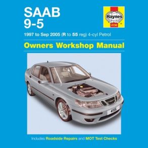Reparationsbog Haynes - Saab 9-5 4-cyl Benzin (97 - 05)