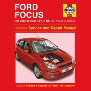 Reparationsbog Haynes - Ford Focus Benzin & Diesel (Oct 01 - 05)