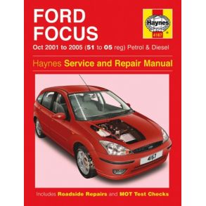 Reparationsbog Haynes - Ford Focus Benzin & Diesel (Oct 01 - 05)