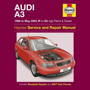 Reparationsbog Haynes - Audi A3 (96 - Maj 03) Benzin & Diesel