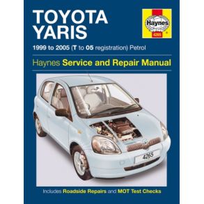 Reparationsbog Haynes - Toyota Yaris benzin (99 - 05)