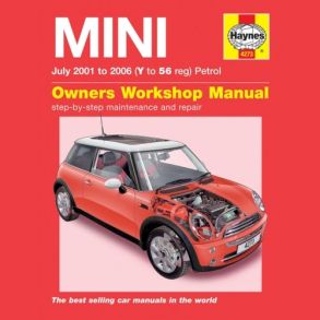 Reparationsbog Haynes - Mini Benzin (July 2001 - 06)